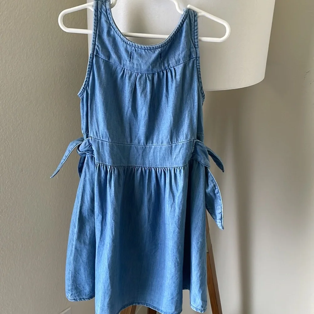 Girls zara denim dress